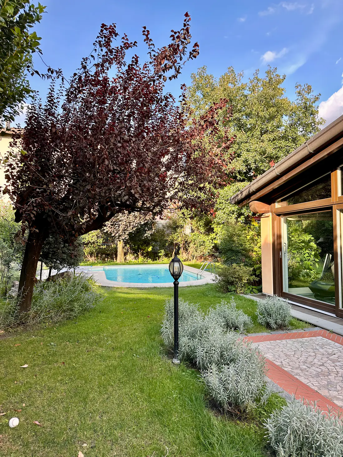 Giardino sul retro